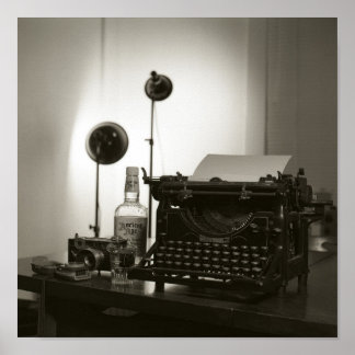 Schrijvers blokkeren poster