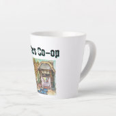 Schrijvers Co-op Latte Mok (Rechterhoek)