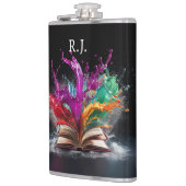 Schrijver's Delight Kleurrijk Heupfles (Links)