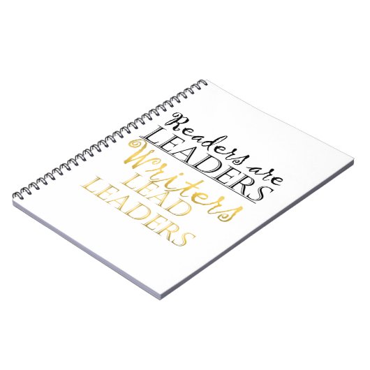 Schrijvers leiden het Notitieboek Leiders (Linkerzijde)