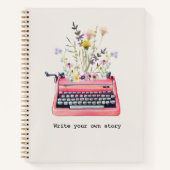 Schrijvers Notitieboek, schrijf je eigen verhaal Notitieboek (Voorkant)