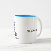 Schrijvers' Room of Boston 30th Jubileum Mok (Voorkant rechts)