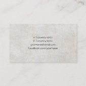 Schrijvers Schrijvers Schrijver Witte dip Pen Brui Visitekaartje (Achterkant)