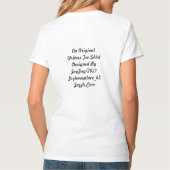 Schrijvers Tee Shirt/Women T-shirt (Achterkant)