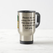 Schrijver's Travel Mug (Zij) Reisbeker (Voorkant rechts)