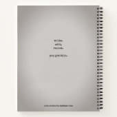 schrijvers van Podcast Spiral Notitieboek (Achterkant)