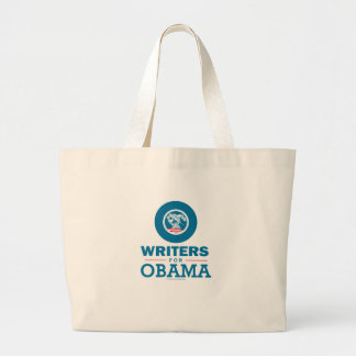 Schrijvers voor Obama Grote Tote Bag