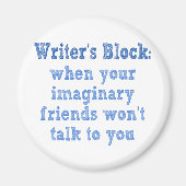 Schrijversblok: Magneet (Voorkant)