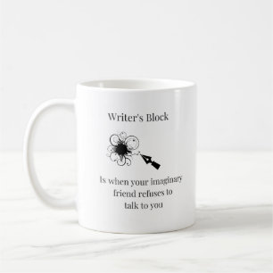Schrijversblok-mok NANOWRIMO Koffiemok