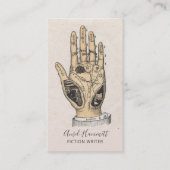 schrijversdichter visitekaartje (Voorkant)