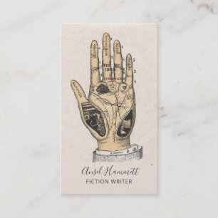 schrijversdichter visitekaartje