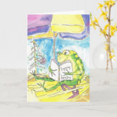 SCHRIKКELJAAR IS HET JAAR KAART (Gele Bloem)