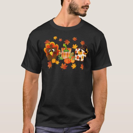 Schrik de Turkse autisme op de borst. T-shirt (Voorkant)
