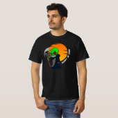 schrik van het donkere t-shirt (Voorkant volledig)