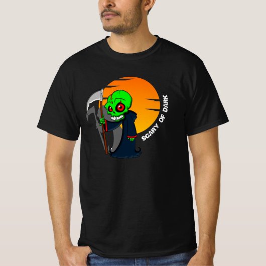 schrik van het donkere t-shirt (Voorkant)