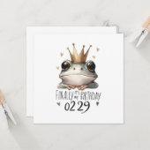 schrikkeldag kaart (Voorkant / Achterkant in situ)