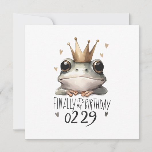 schrikkeldag kaart (Voorkant)