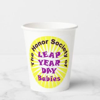 SCHRIKKELDAG LOGO PAPIEREN BEKERS