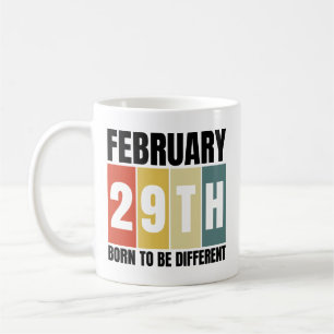 schrikkeldag verjaardag geboren 29 feb schrikkelja koffiemok