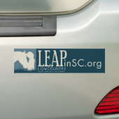 SCHRIKKELENDE BUMPERSTICKER (Op auto)