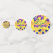 schrikkeljaar Confetti ballonnen (Voorkanten)