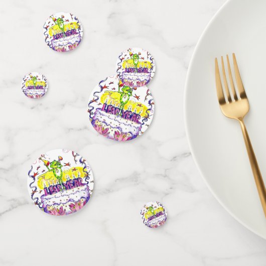 schrikkeljaar-Confetti Confetti (Groep)