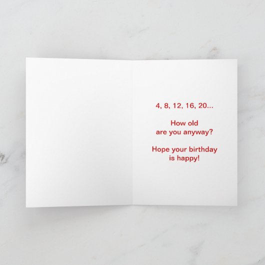 schrikkeljaar Kaart (Binnen)