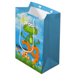 Schrikkeljaar Kikker Voor Verjaardag Medium Cadeauzakje