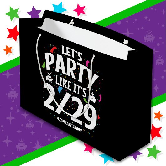 schrikkeljaar schrikkeldag feest feb 29e verjaarda groot cadeauzakje