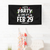 schrikkeljaar verjaardagsfeestje feb 29e sprong da spandoek (Insitu)