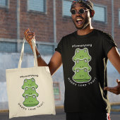 schrikkeljaar voor altijd jong 3 kikkers feb 29 vi tote bag