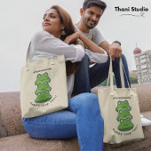 schrikkeljaar voor altijd jong 3 kikkers feb 29 vi tote bag