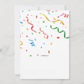 Schrikkelverjaardagsfeest Kaart (Achterkant)