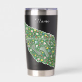 Schritt für Schritt zum Glück Thermobecher Geïsoleerde Drinkbeker (Voorkant)
