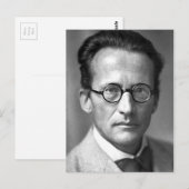 schrodinger briefkaart (Voorkant / Achterkant)