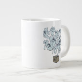 Schrödinger Cat 9 Lives Grote Koffiekop (Voorkant rechts)