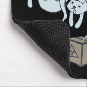 Schrödinger Cat 9 Lives Muismat (Hoek)