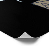 Schrödinger Cat 9 Lives Poster (Hoek)