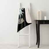 Schrödinger Cat 9 Lives Sherpa Deken (In situ)