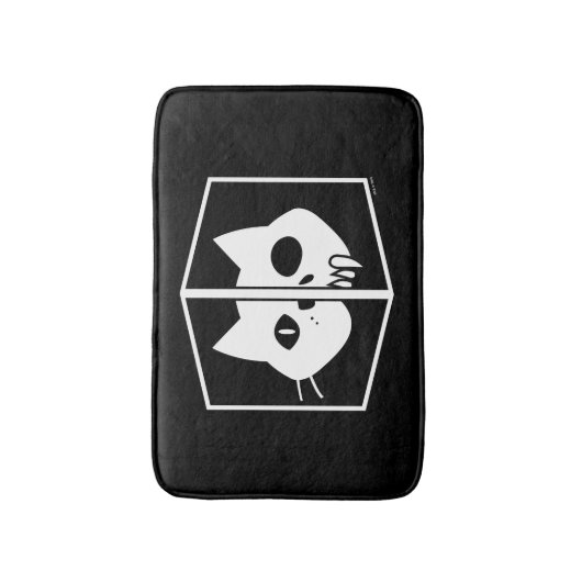 Schrödinger Cat Graphic Badmat (Voorkant Verticaal)