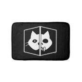 Schrödinger Cat Graphic Badmat (Voorkant)