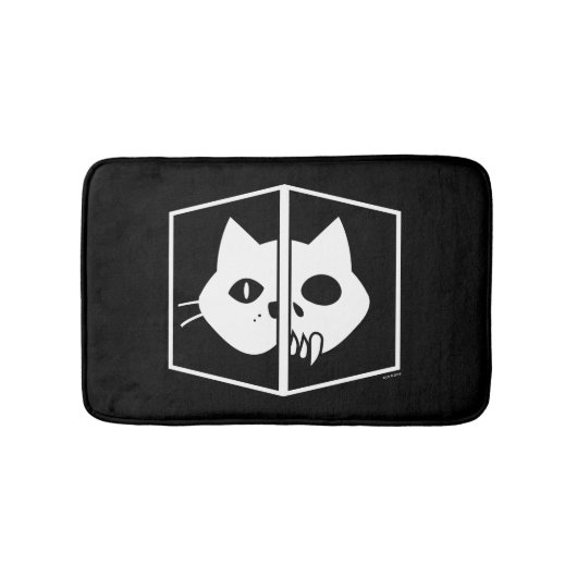 Schrödinger Cat Graphic Badmat (Voorkant)