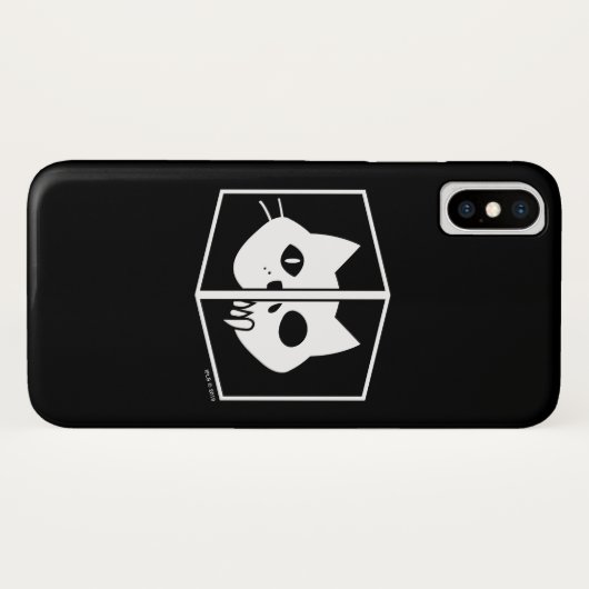 Schrödinger Cat Graphic Case-Mate iPhone Case (Achterkant (horizontaal))