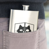 Schrödinger Cat Graphic Flacon (Voorbeeld)