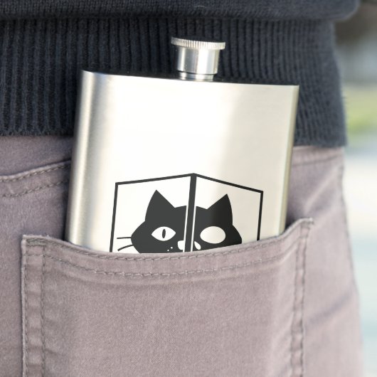 Schrödinger Cat Graphic Flacon (Voorbeeld)