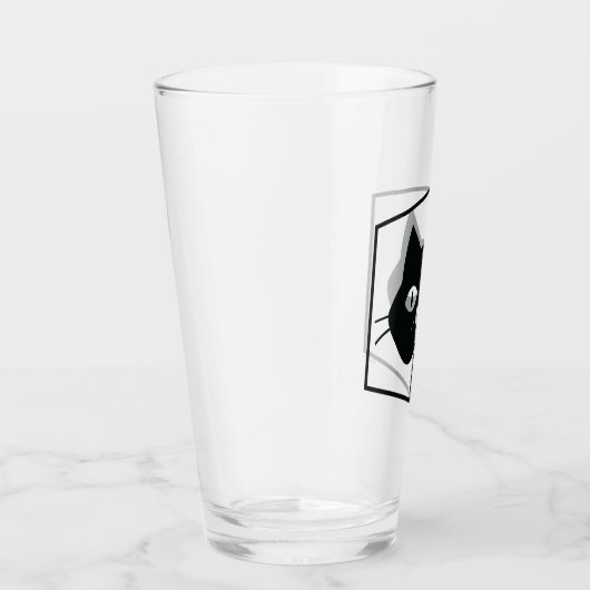 Schrödinger Cat Graphic Glas (Rechts)