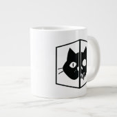 Schrödinger Cat Graphic Grote Koffiekop (Voorkant rechts)