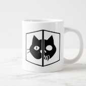 Schrödinger Cat Graphic Grote Koffiekop (Rechts)