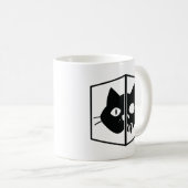 Schrödinger Cat Graphic Koffiemok (Voorkant rechts)