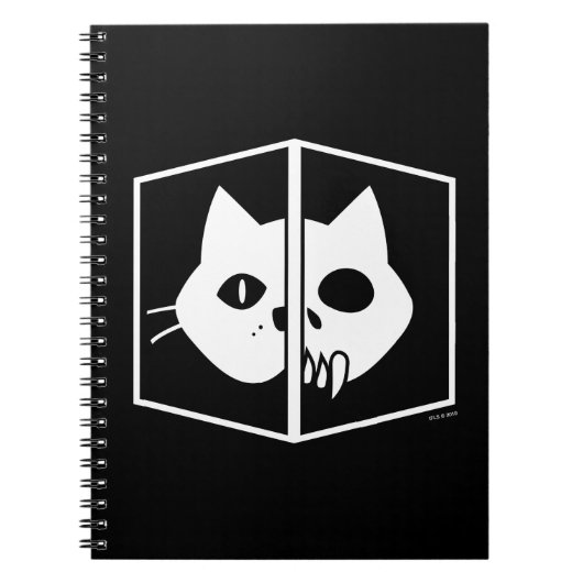 Schrödinger Cat Graphic Notitieboek (Voorkant)